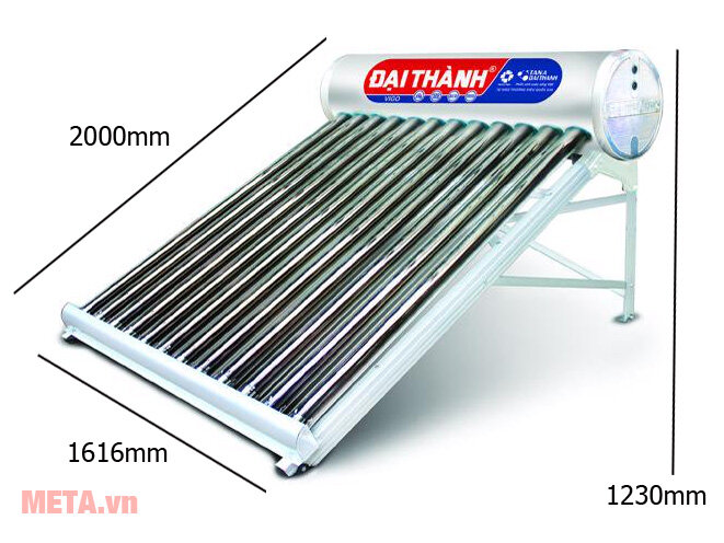 Máy nước nóng năng lượng mặt trời Đại Thành 240 lít 70-16 VIGO