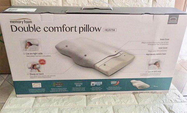 Gối Memory foam 50D Lock