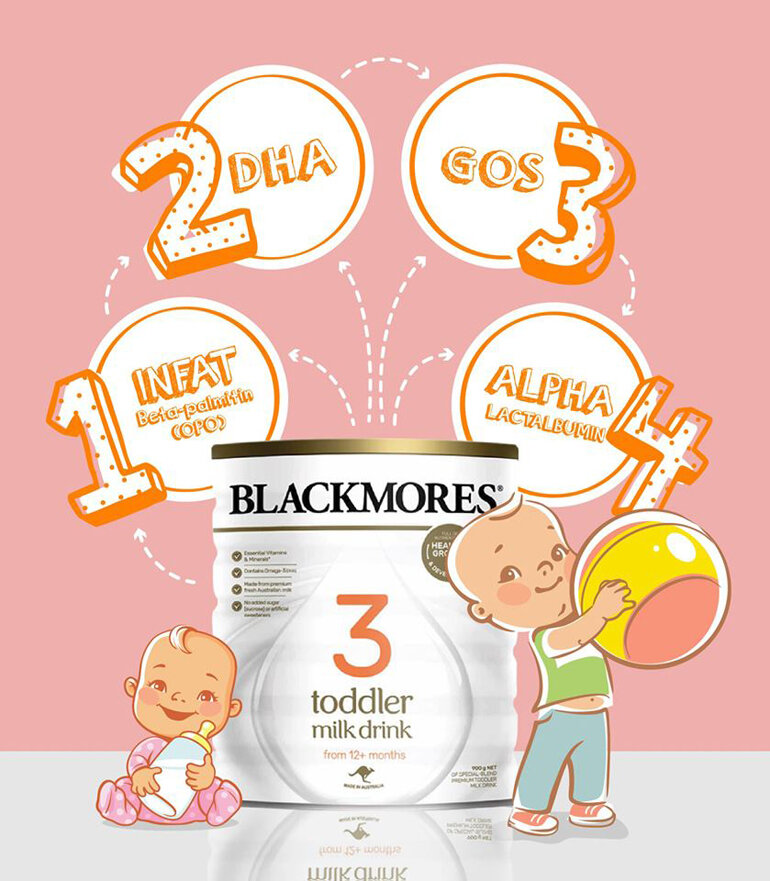 Sữa Blackmores số 3 - 900g