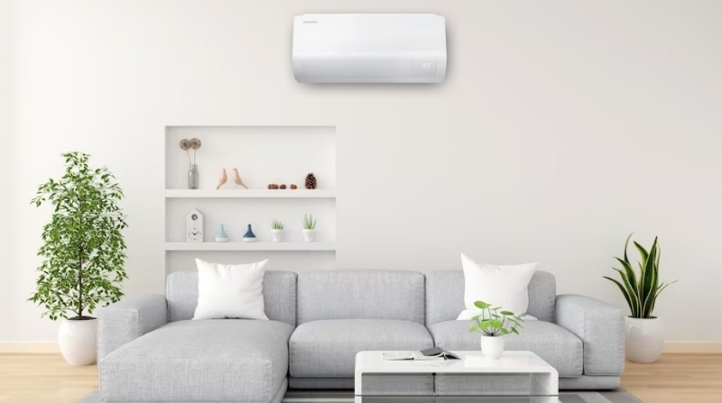 Điều hoà Samsung Inverter 9000 BTU 1 chiều AR10DYHZAWKNSV gas R-32 2 Điều hoà Samsung Inverter 9000 BTU 1 chiều AR10DYHZAWKNSV thiết kế