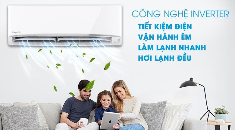 Điều hòa Panasonic 2 chiều Inverter CS-YZ9UKH-8 9.000BTU