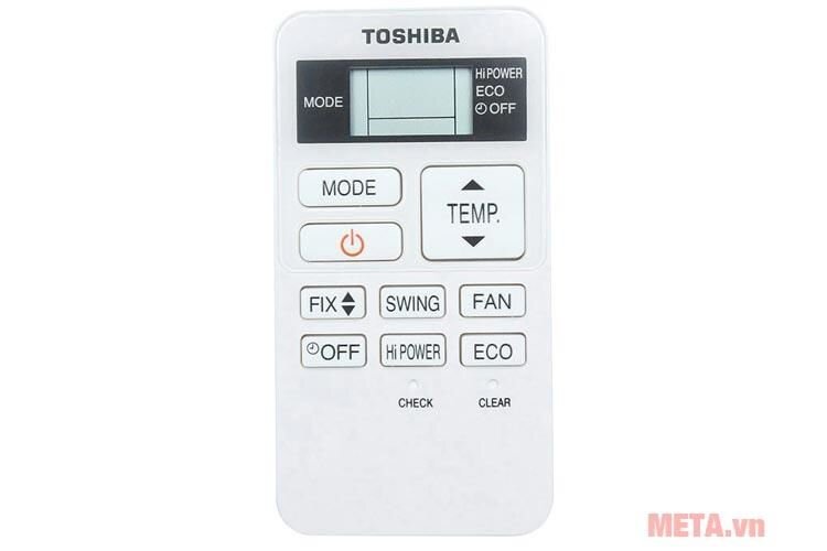 Điều hòa 1 chiều 12000 BTU Toshiba H13S3KS-V