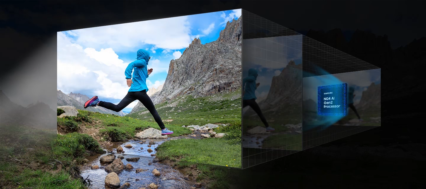 Công nghệ  4K AI Upscaling tối ưu hình ảnh để đạt chuẩn 4K 