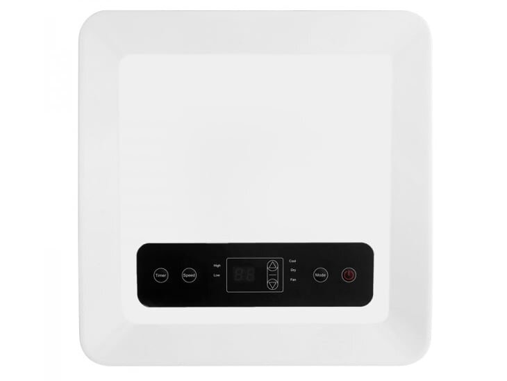 Điều hòa di động PAC07 của FujiHome có bảng điều khiển thiết kế dạng cảm ứng hiện đại