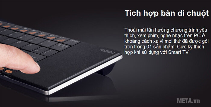 Bàn phím vi tính không dây Rapoo E2710