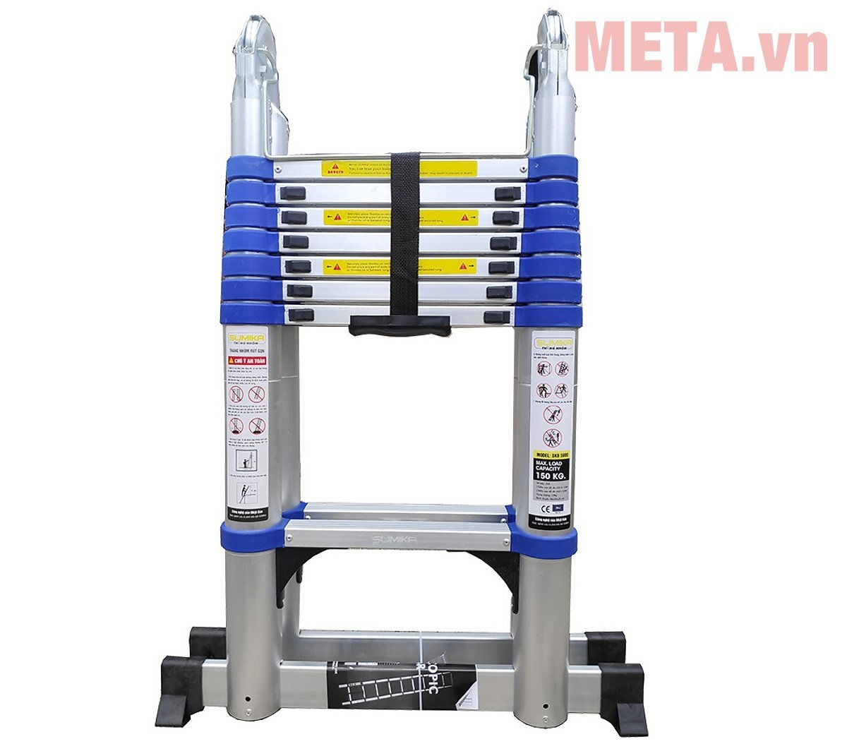 thang nhôm rút gọn chữ A thang nhôm rút