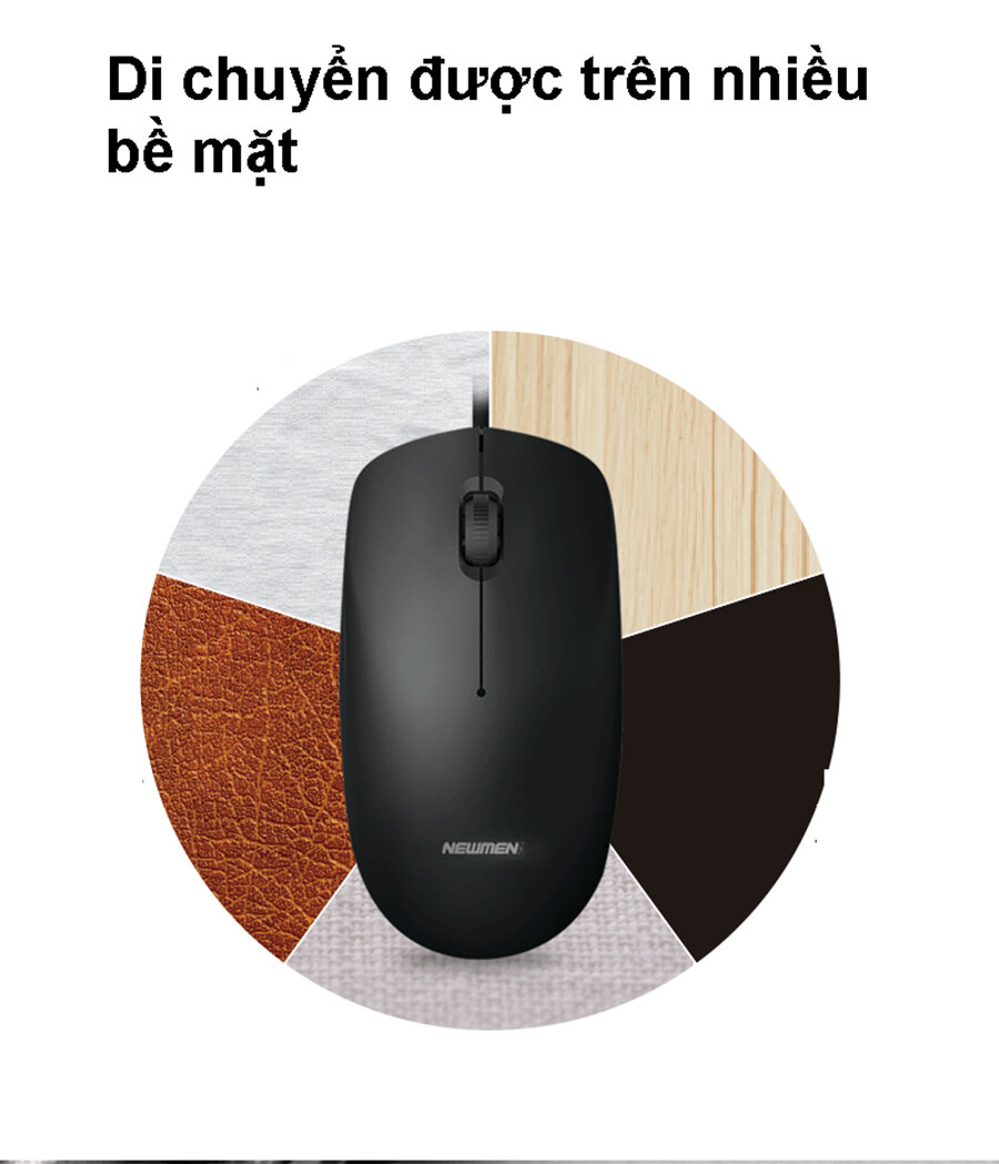 Bộ bàn phím chuột có dây Newmen T007 7