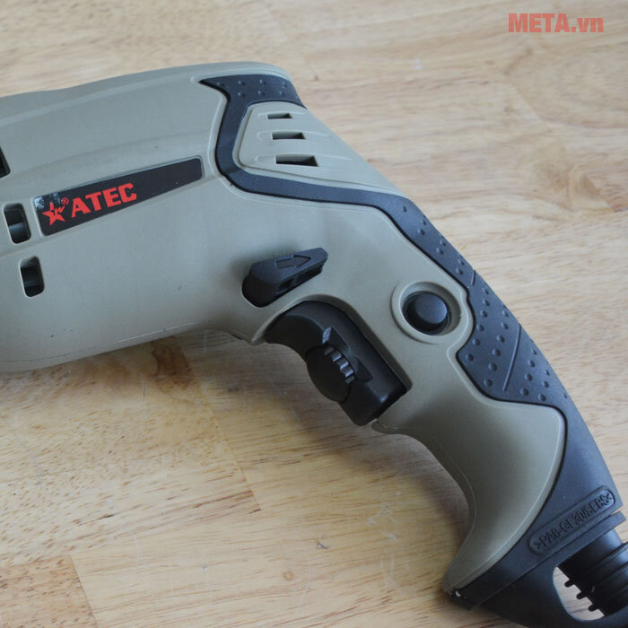 Máy khoan Atec AT7218 set 100 chi tiết (600W)