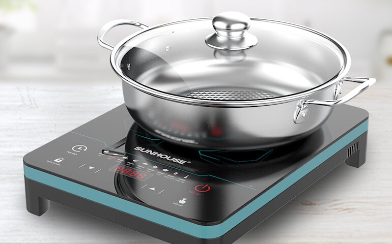 Bếp từ dương 1 vùng nấu Sunhouse SHD6873