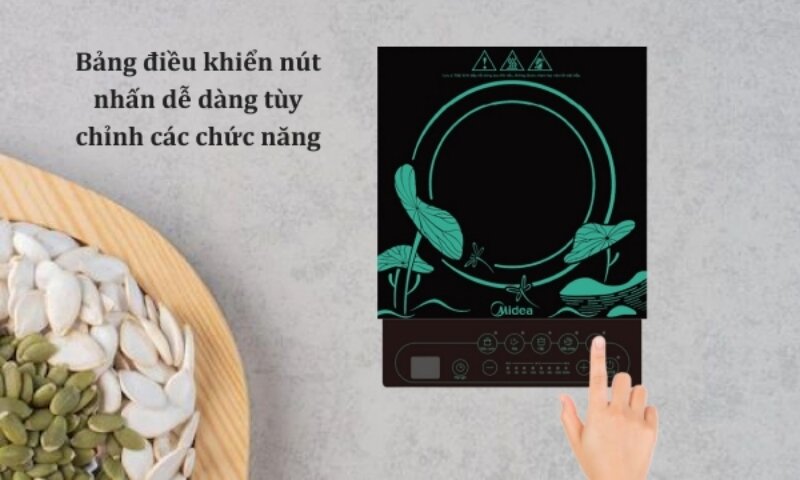 Bếp điện từ đơn Midea MI-B2023DA