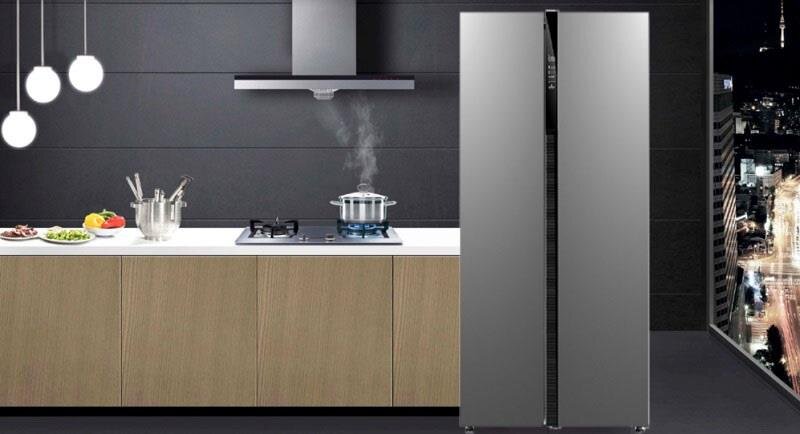 Tủ lạnh Side by side Midea MRC-690SS 584 Lít