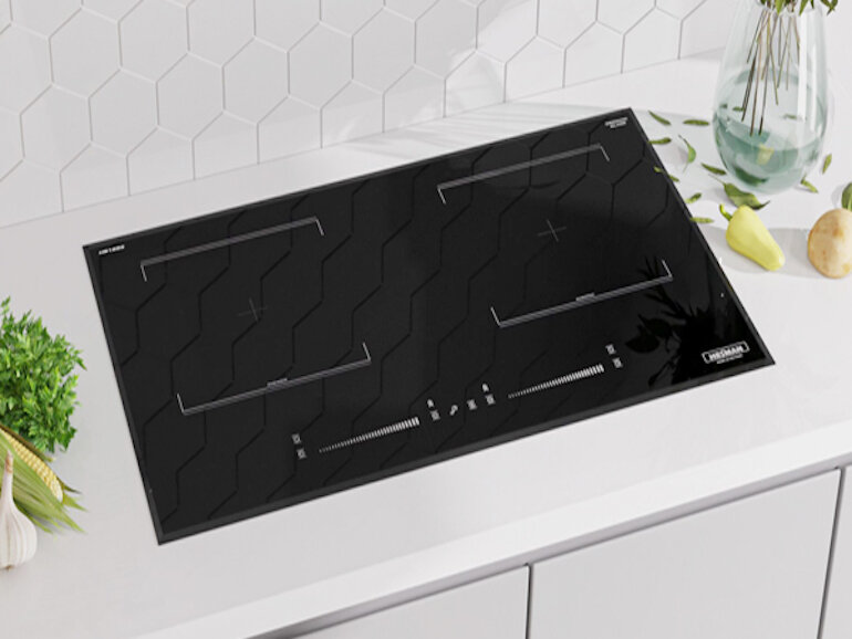 Những tính năng nổi bật của bếp từ đôi Hesman HB1203: 