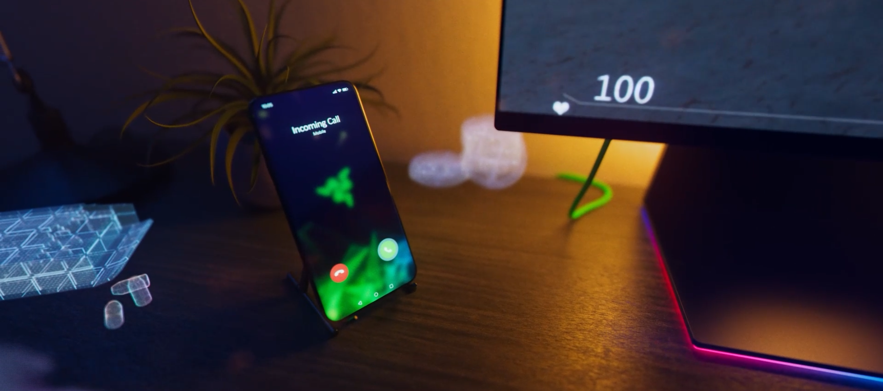 Tai nghe không dây Razer Barracuda Black Wireless - RZ04-03790100-R3M1 2