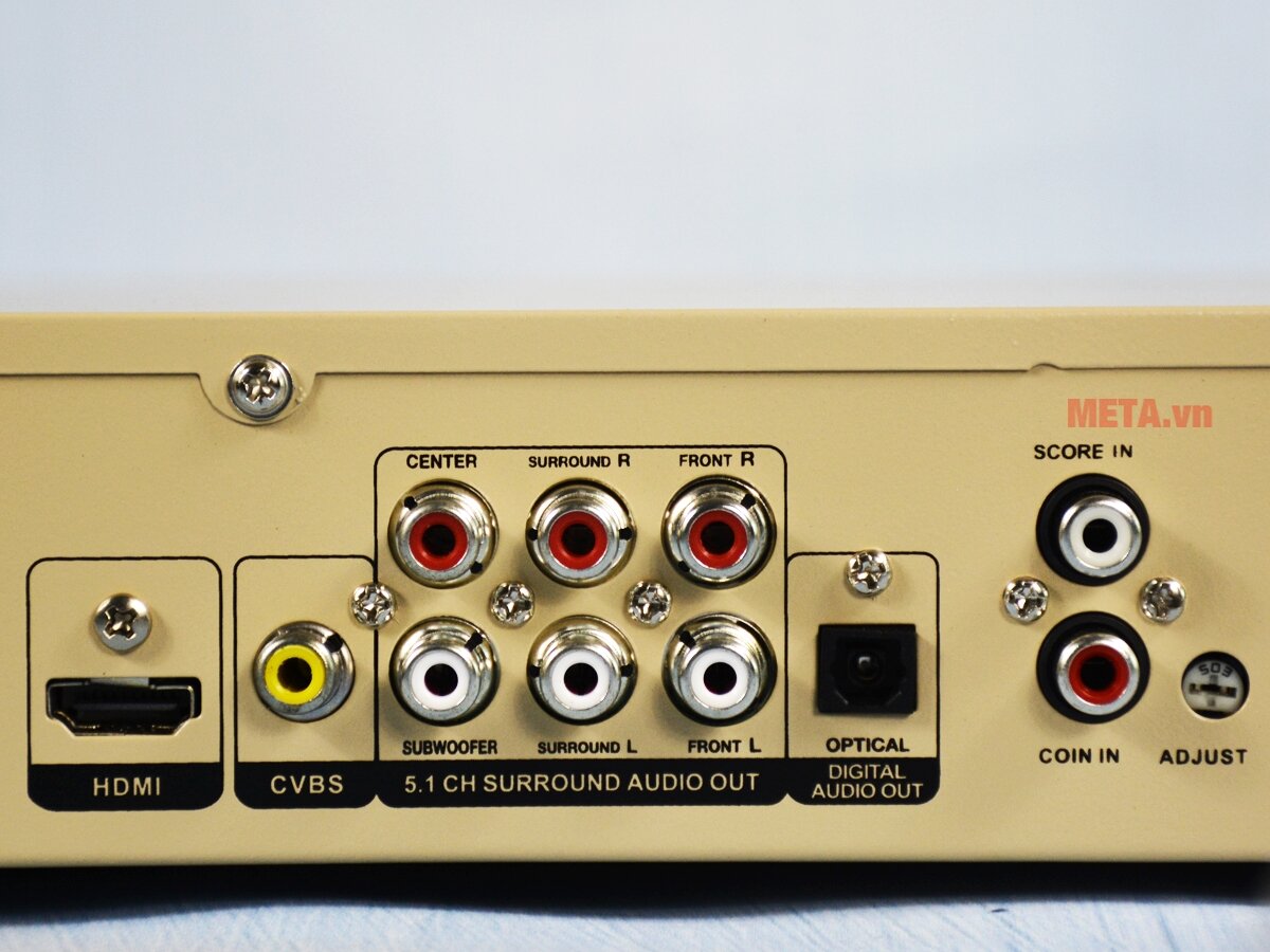 Đầu karaoke 5 số Arirang DVD AR-36MB (kèm 2 micro)