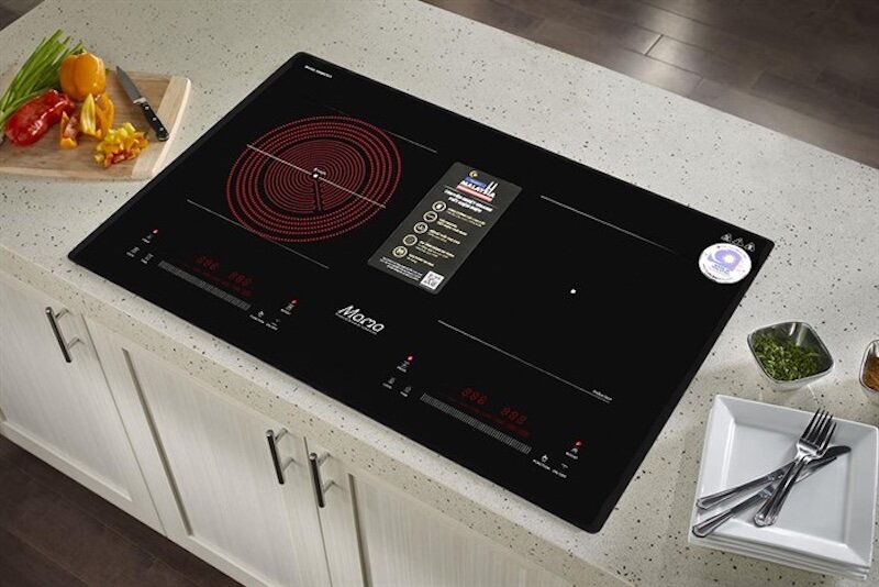 Bếp điện từ Sunhouse Mama MMB9303 được trang bị bảng điều khiển cảm ứng trượt