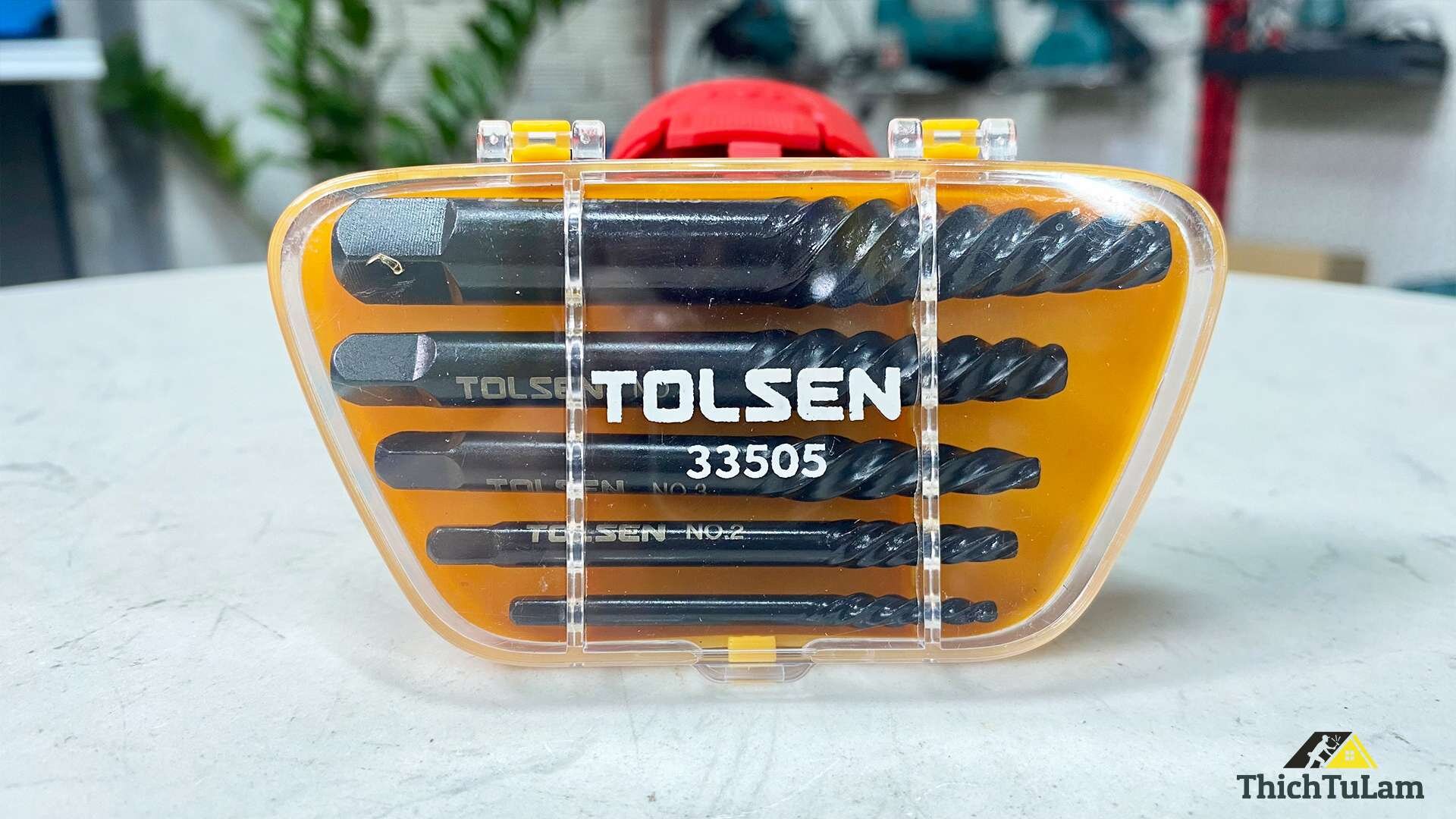 Bộ mũi khoan ốc gẫy Tolsen 33505
