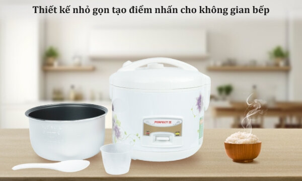 Nồi cơm nắp gài 1.2 lít Perfect PF-C101