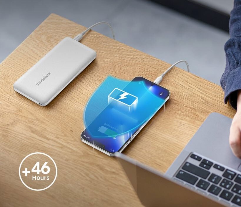 Sạc dự phòng Innostyle POWERMAX 10.000 mAh PD/QC3.0 20W IP20PD