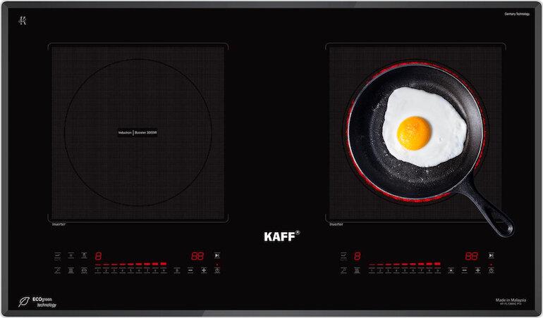 Bếp từ âm 2 vùng nấu Kaff KF-FL1368IC Pro