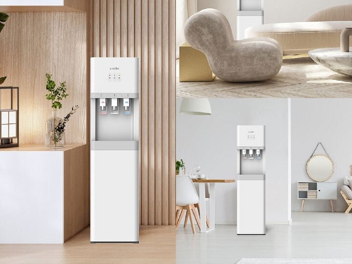 Cây nước nóng lạnh nguội Karofi HCV208 có hệ thống đèn LED chỉ thị dễ quan sát