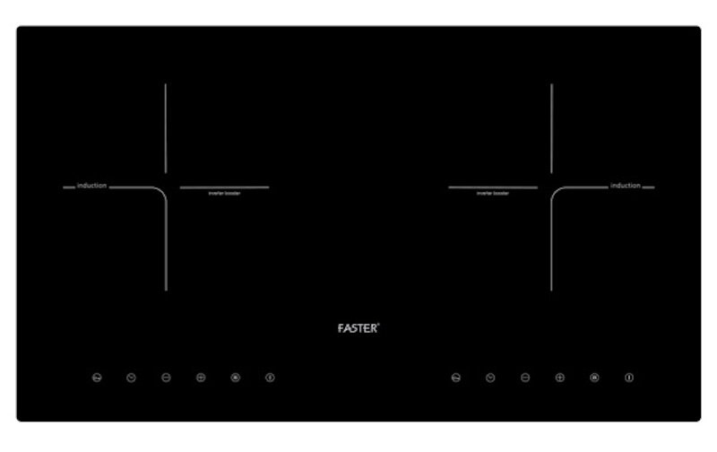 Bếp từ đôi Faster FS 738I Plus thiết kế sang trọng, tinh tế