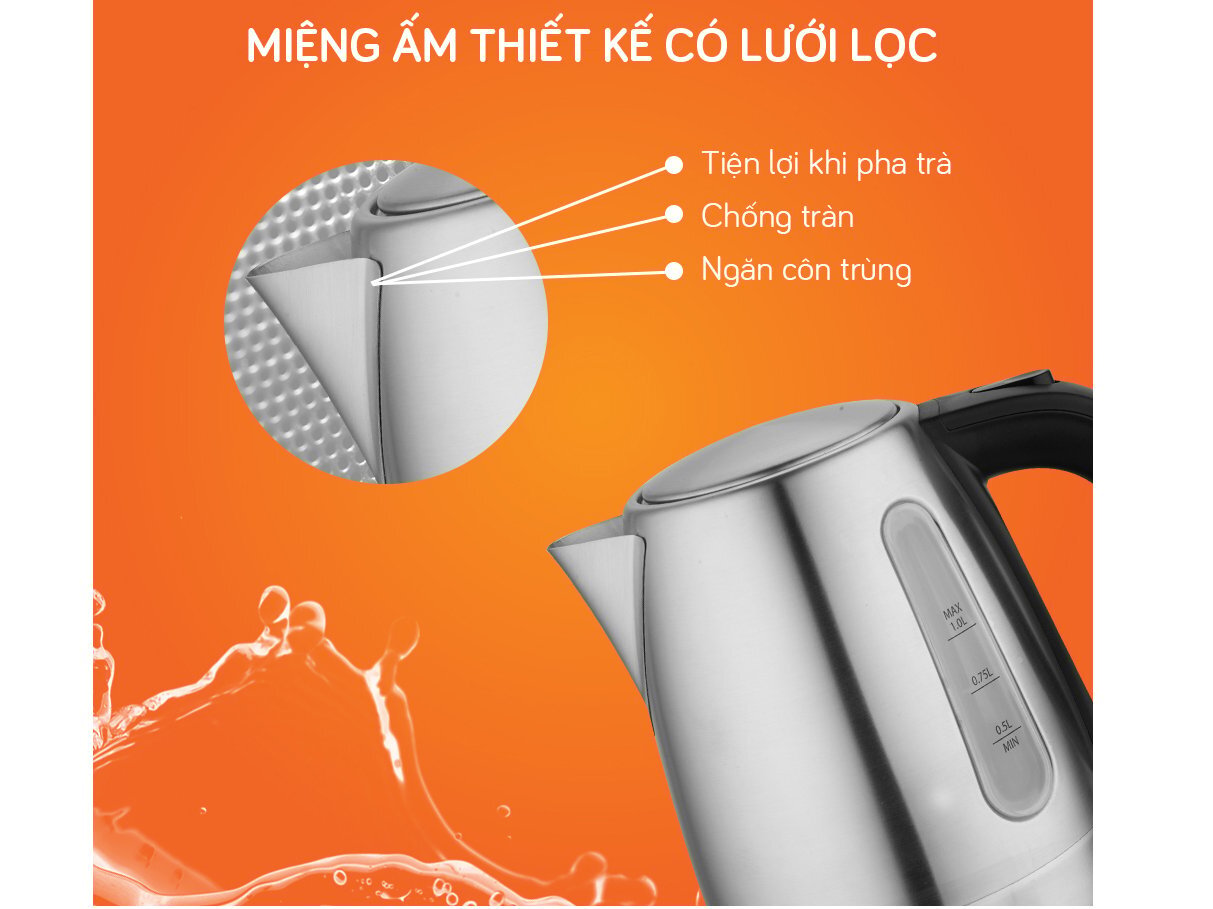 ấm siêu tốc UNIE  