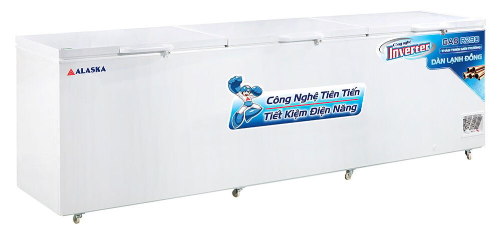 Tủ đông 3 nắp Alaska Inverter HB-1500CI 