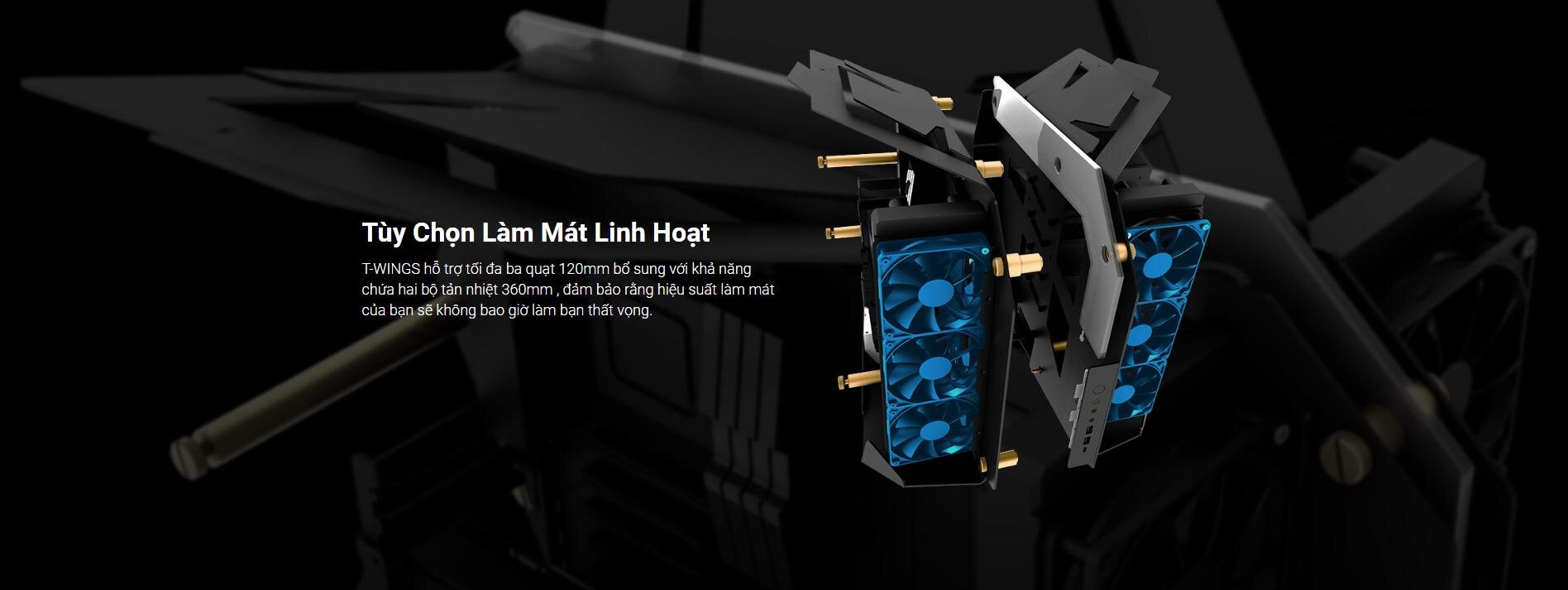 Vỏ Case FSP CMT710 (Full Tower/ Màu Đen) giới thiệu 7