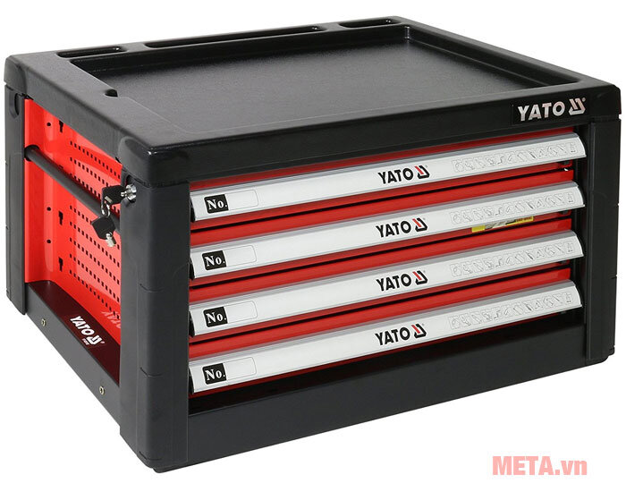 Tủ đựng đồ nghề cao cấp YATO 4 ngăn YT-09152 Tủ đựng đồ nghề cao cấp YATO 4 ngăn YT-09152