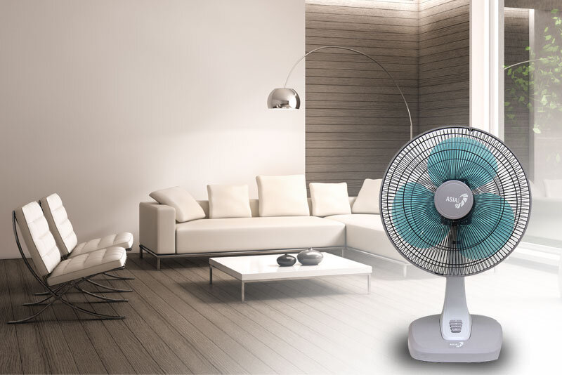 Quạt bàn Asia B16017 Xám Quạt bàn Asia B16017 Xám