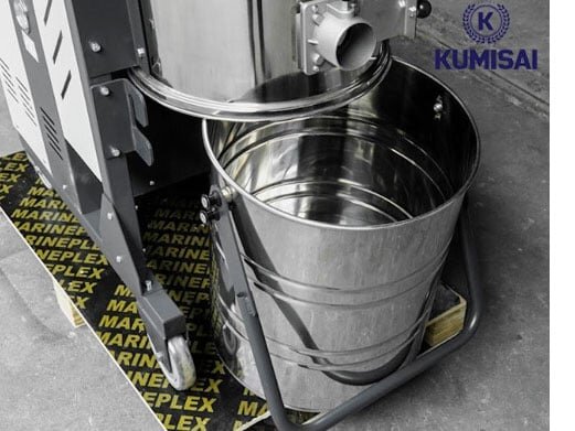 Thùng chứa bụi lớn tới 100 lít Kumisai KMS100