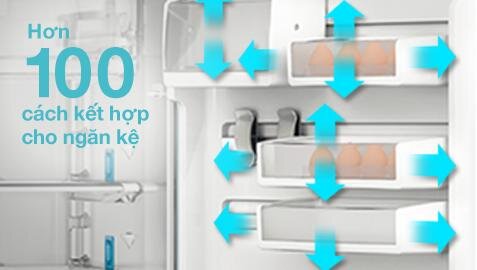 Tủ lạnh Electrolux EBB3200MG-XVN - 320 Lít Tủ lạnh Electrolux EBB3200MG-XVN - 320 Lít