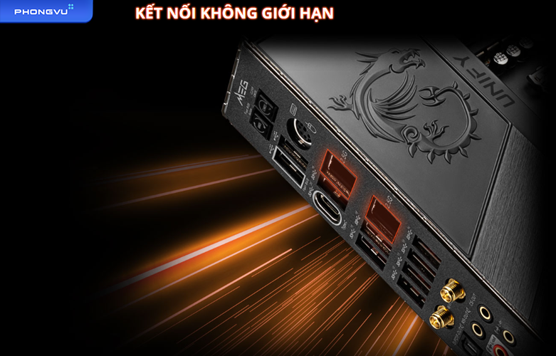 Mainboard MSI MEG Z690 UNIFY | Kết nối ngoại vi