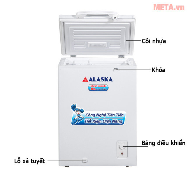 Tủ đông Alaska BD-150 150 lít Tủ đông Alaska BD-150 150 lít