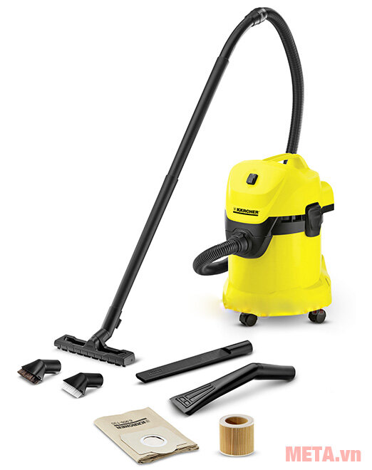 Máy hút bụi khô và ướt Karcher WD3 Car (17 lít) Máy hút bụi khô và ướt Karcher WD3 Car (17 lít)