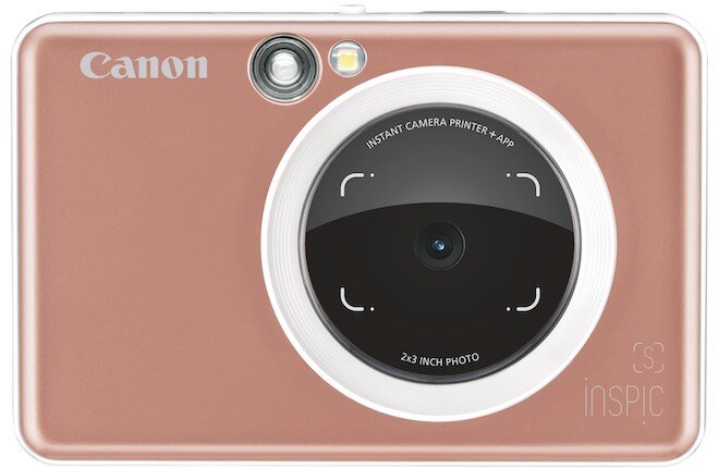 Máy ảnh Canon ZV123 Loại In Ảnh Ngay (Vàng hồng)