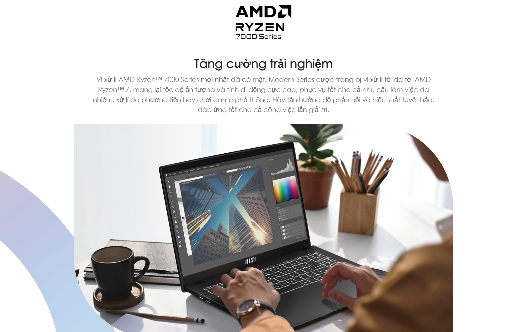 Laptop MSI Modern 15 (B7M-238VN) 