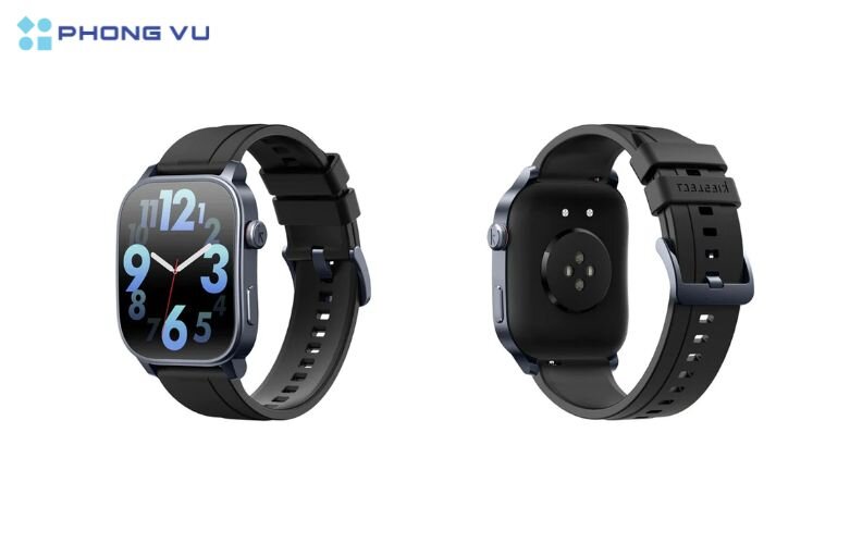 Màn hình lớn, sắc nét cùng thiết kế hiện đại không chỉ là điểm nhấn thẩm mỹ mà còn hỗ trợ tối ưu trong việc theo dõi sức khỏe, thông báo hoặc quản lý các hoạt động hàng ngày