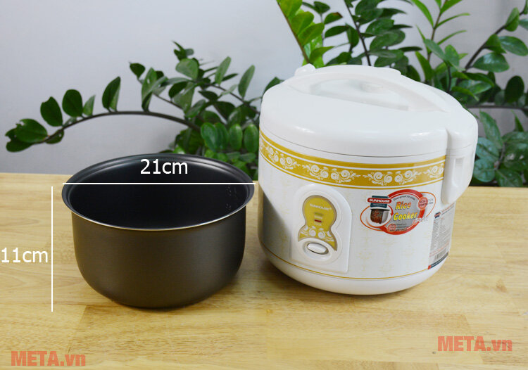 Nồi cơm điện Sunhouse SH8215 1,2 lít