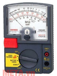 Đồng hồ đo điện trở cách điện Sanwa DM508S Đồng hồ đo điện trở cách điện Sanwa DM508S