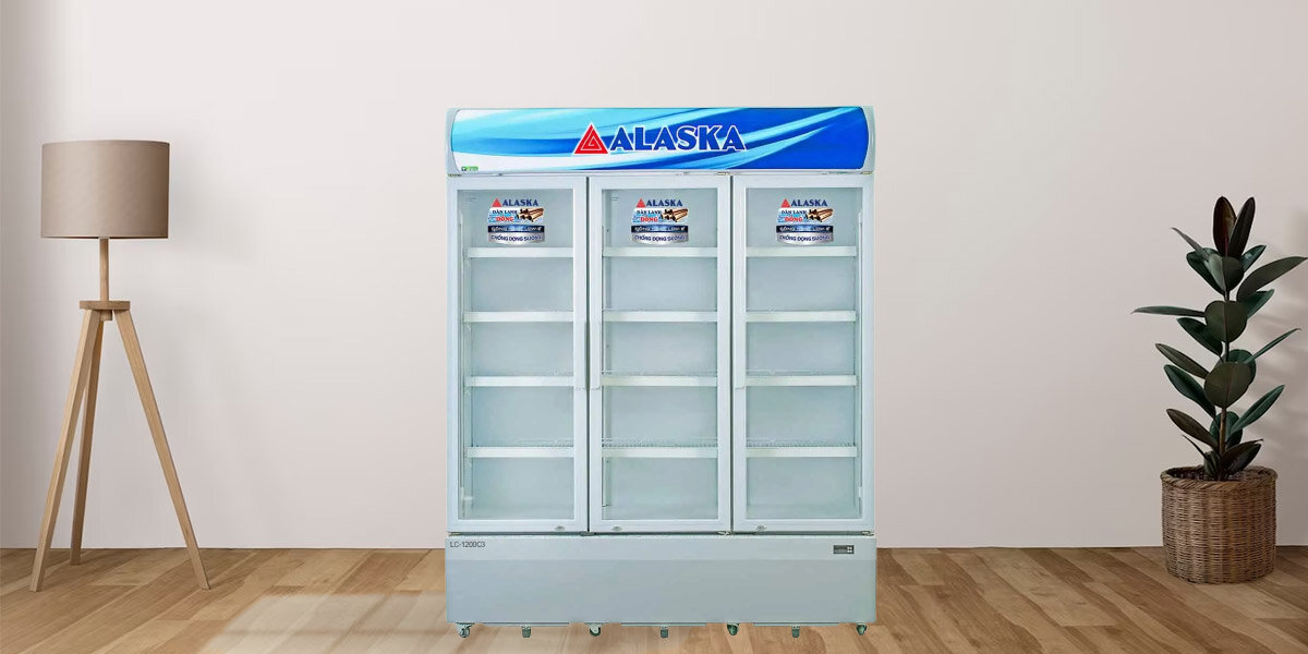 Tủ Mát Alaska 1200 Lít LC-1200C3 sở hữu thiết kế tiện lợi