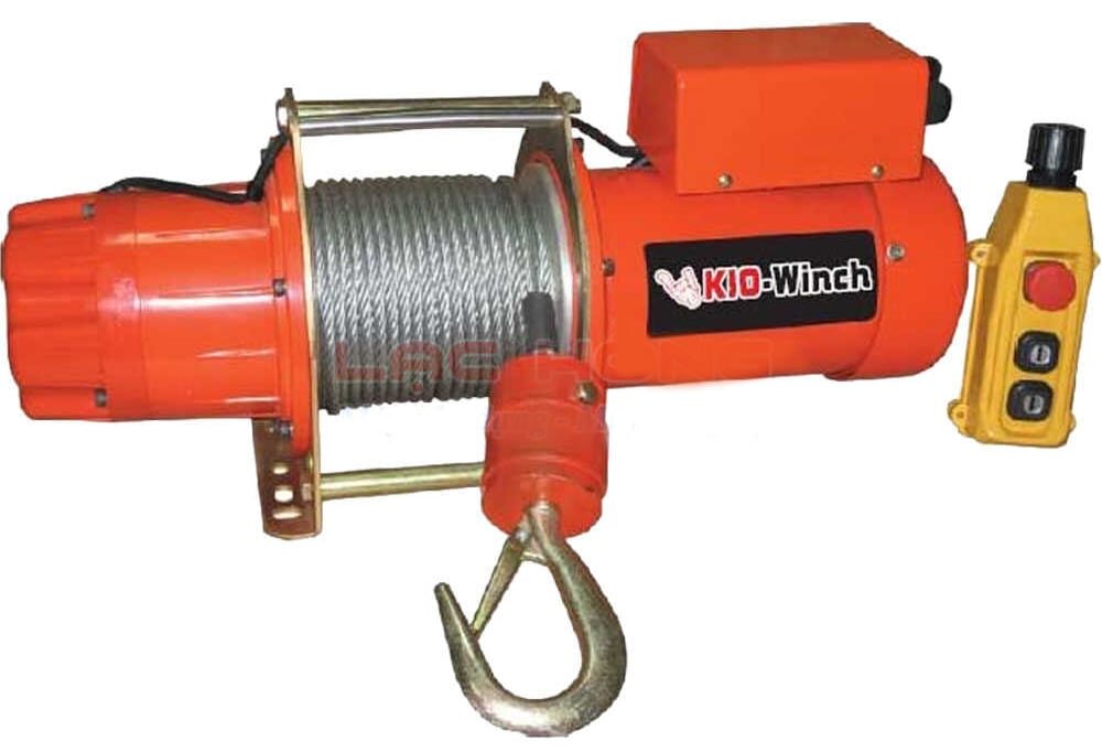 Tời điện Kio GG300L có tải trọng nâng lên đến 300kg