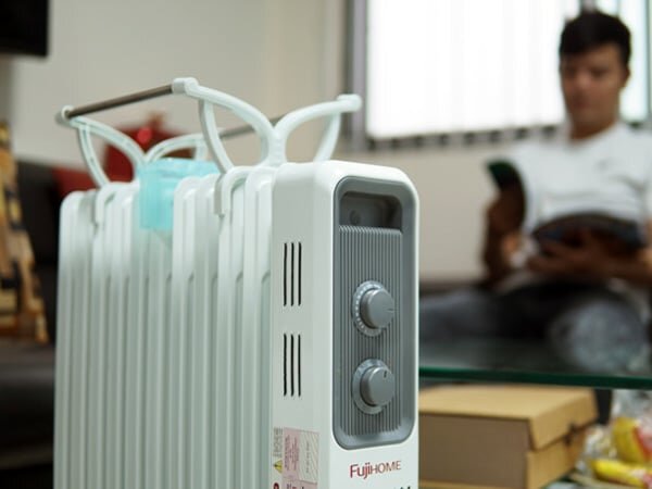 Máy sưởi dầu OH8411 của FujiHome có 3 mức công suất nhiệt để bạn tùy chỉnh theo nhu cầu Máy sưởi dầu OH8411 của FujiHome có 3 mức công suất nhiệt để bạn tùy chỉnh theo nhu cầu