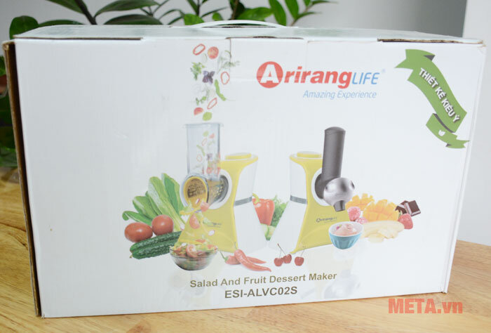 Máy cắt rau củ và làm kem ArirangLife ESI-ALVC02S