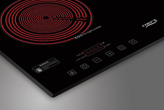 Bếp đôi từ - hồng ngoại Chef's EH-MIX321 3400 W