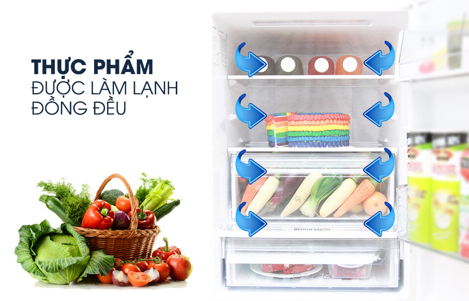 Tủ lạnh Panasonic 255 lít NR-BV288XSVN Tủ lạnh Panasonic 255 lít NR-BV288XSVN