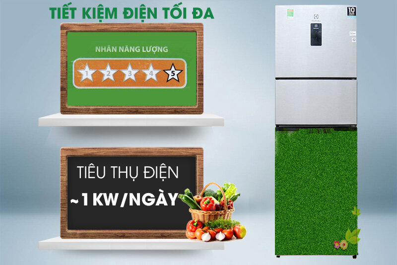 Tủ lạnh Electrolux 342 lít EME3500MG Tủ lạnh Electrolux 342 lít EME3500MG