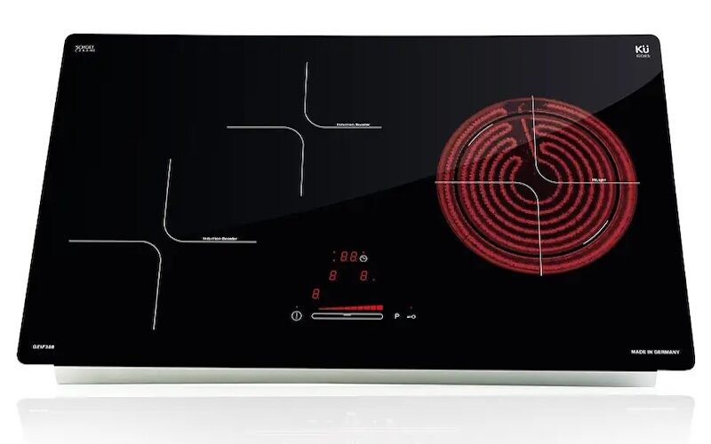Các dòng nồi dùng cho bếp điện từ Kuchen KU GEIF 388 (Ảnh: Kuchen).