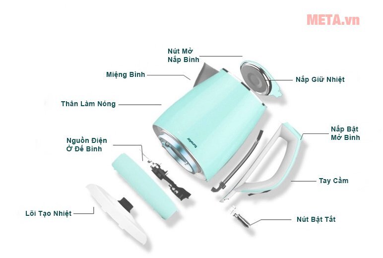 Ấm đun siêu tốc Joyoung K15-F628