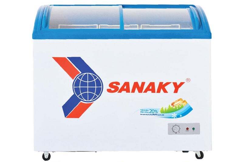 Tủ đông 4899K của Sanaky có dung tích thực là 340 lít Tủ đông 4899K của Sanaky có dung tích thực là 340 lít